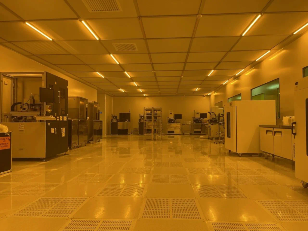 拜安半导体6英寸MEMS光纤传感器芯片特色生产线投产试运营