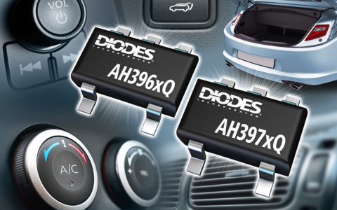 DIOD推出新款高灵敏度的霍尔效应传感器产品AH39xxQ